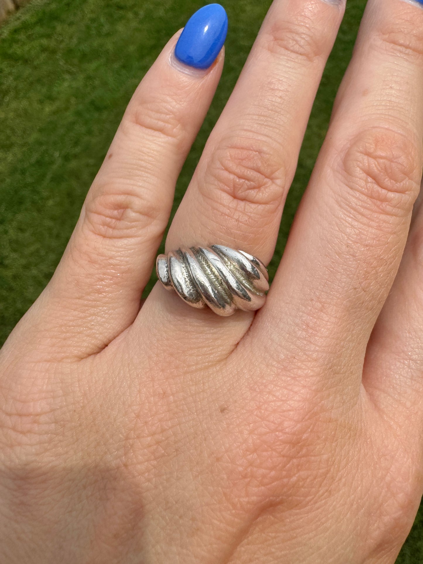 Sterling Silver Conch Ring