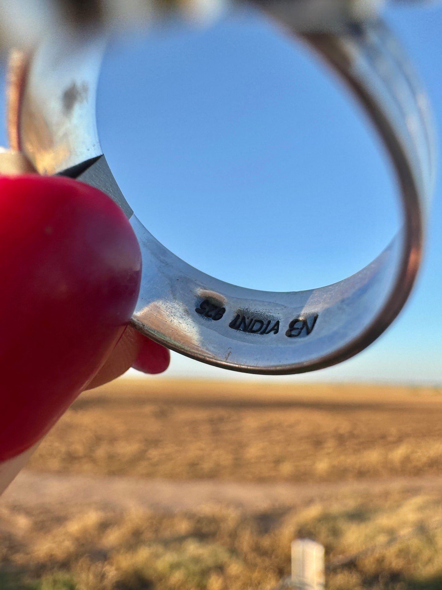 Sterling Silver Agate and Multi-Gemstone Ring