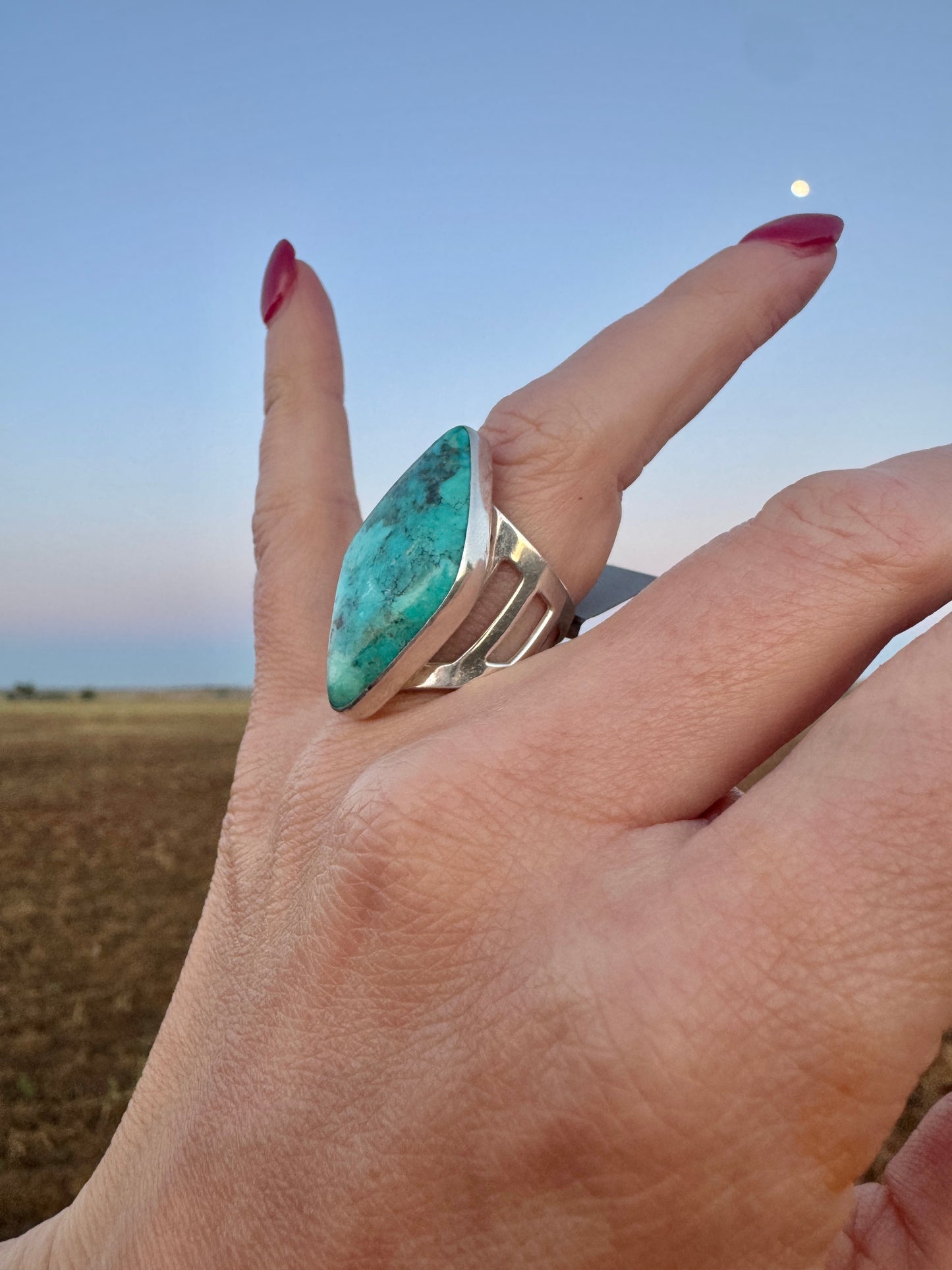 Sterling Silver Turquoise Ring
