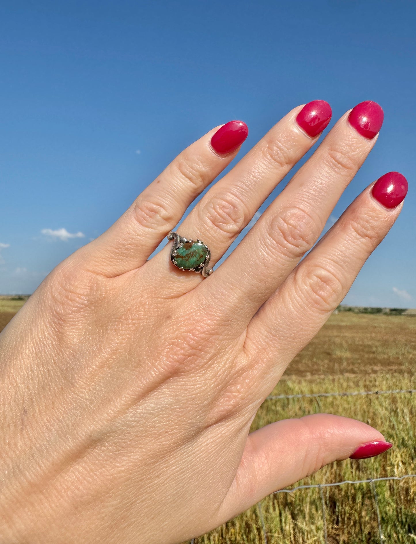 Sterling Silver Turquoise Ring