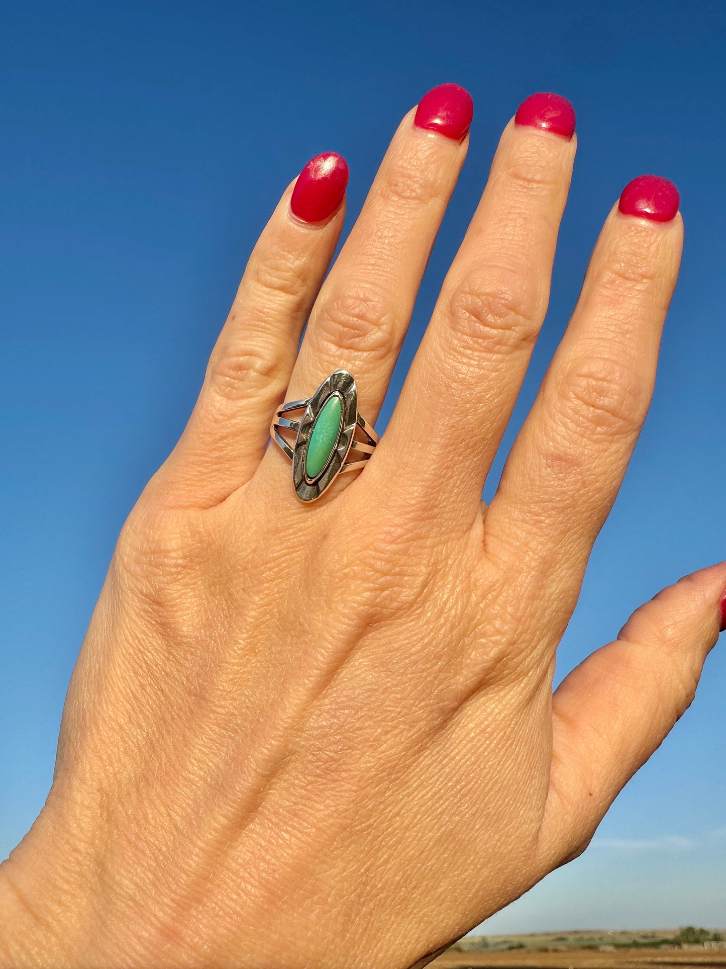 Sterling Silver Turquoise Ring