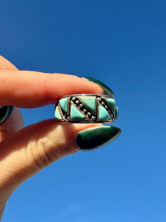 Sterling Silver Turquoise Ring