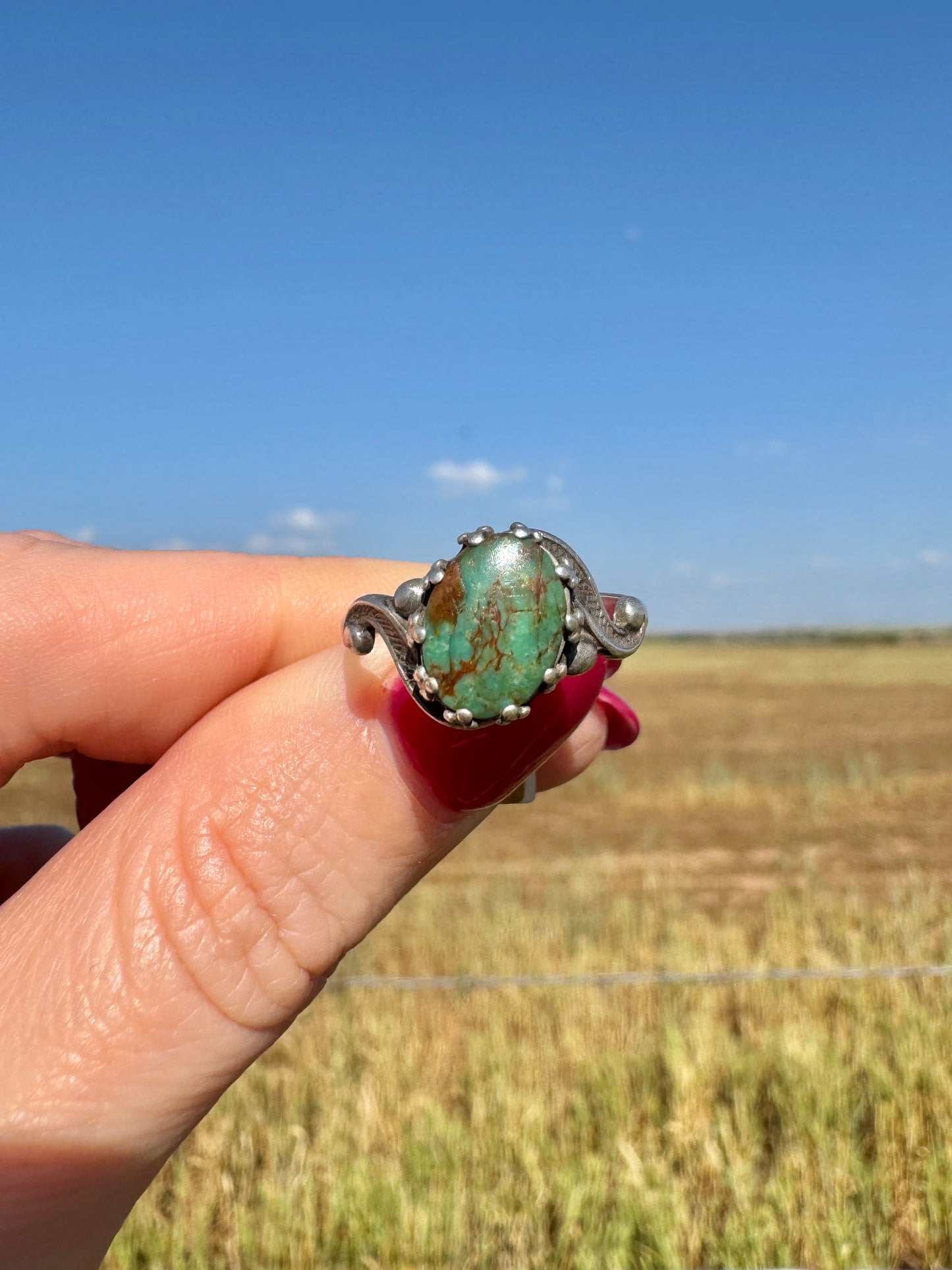 Sterling Silver Turquoise Ring