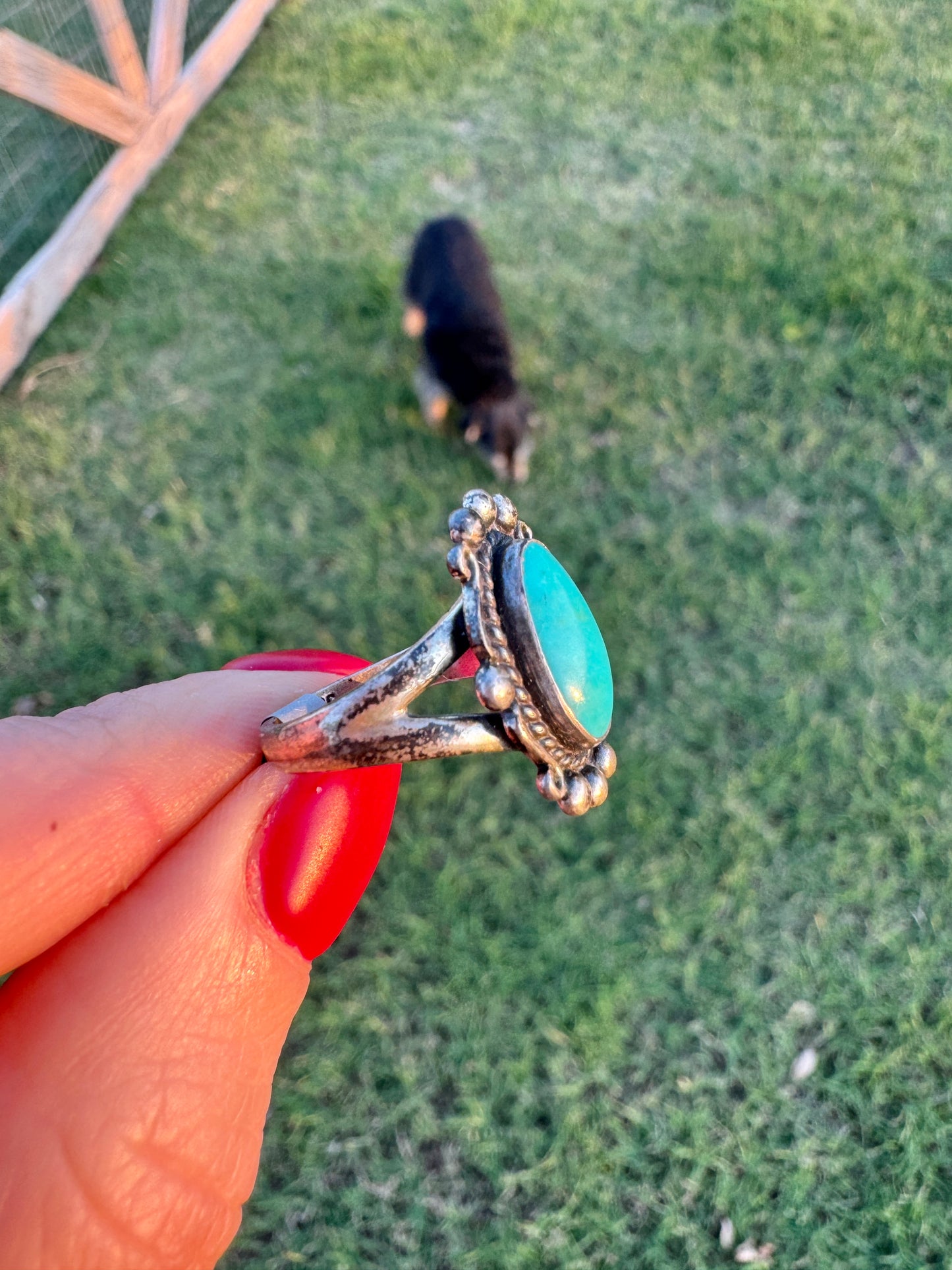 Sterling Silver Turquoise Ring