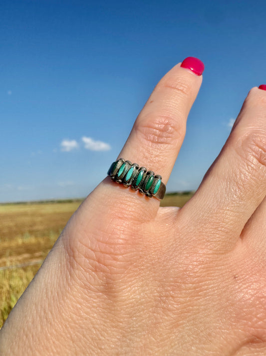 Vintage Native Zuni Sterling Ring