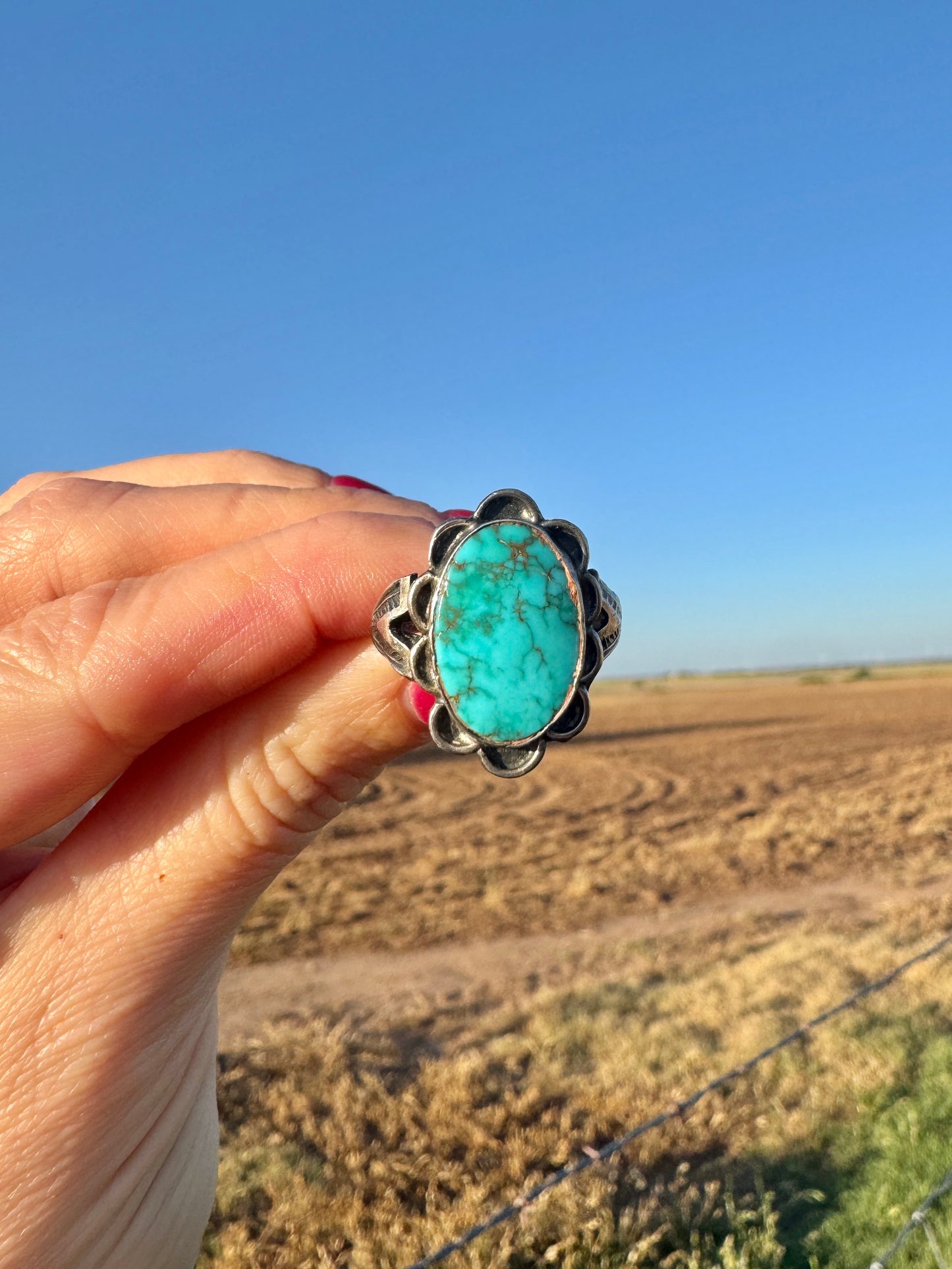 Sterling Silver Turquoise Ring