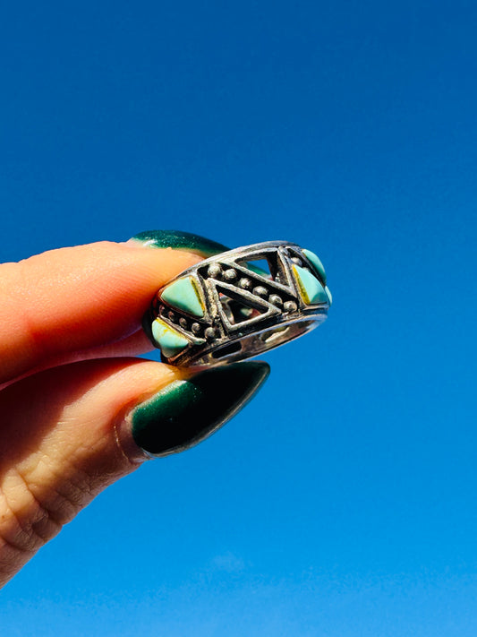 Sterling Silver Turquoise Ring