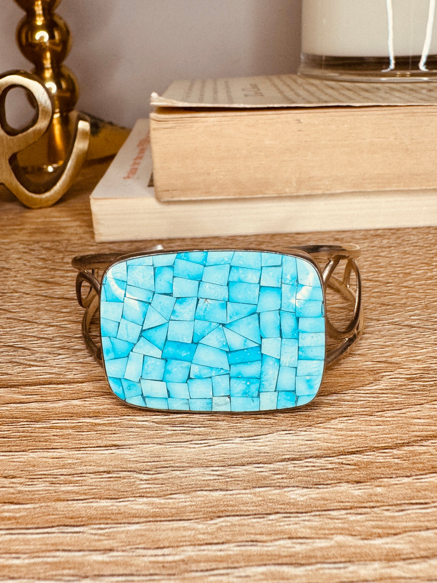 Sterling Silver Turquoise Cuff Bracelet