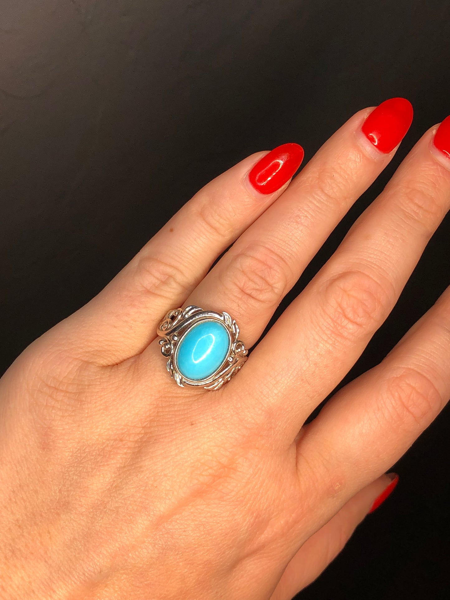 Sterling Turquoise Ring