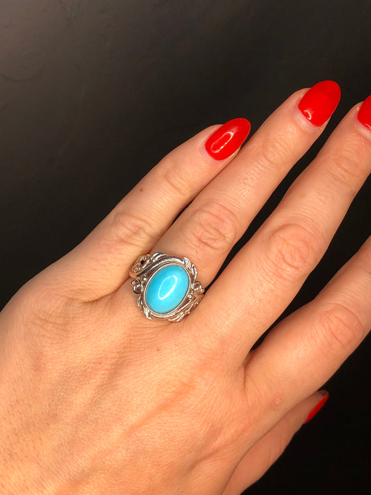 Sterling Turquoise Ring