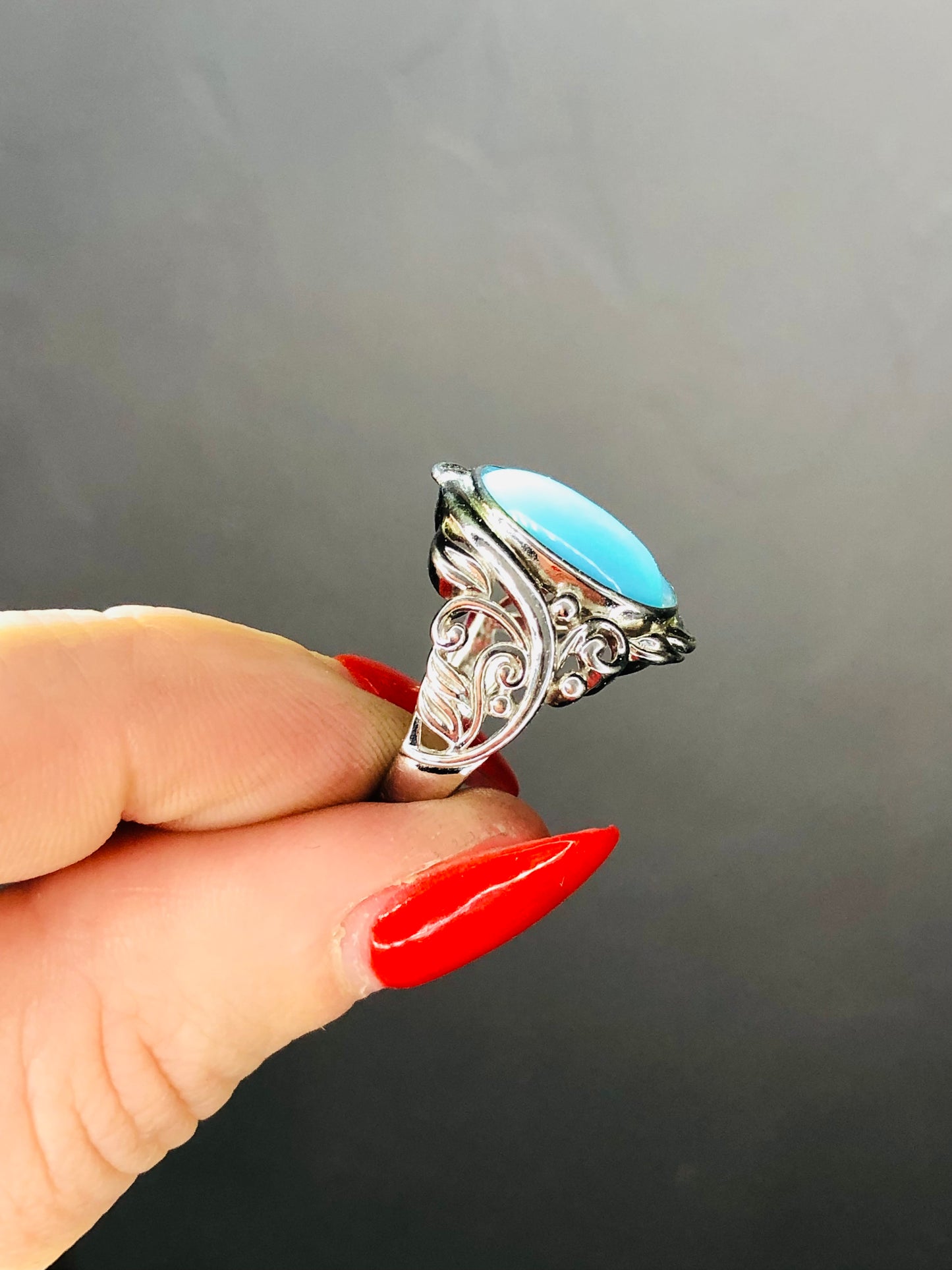 Sterling Turquoise Ring