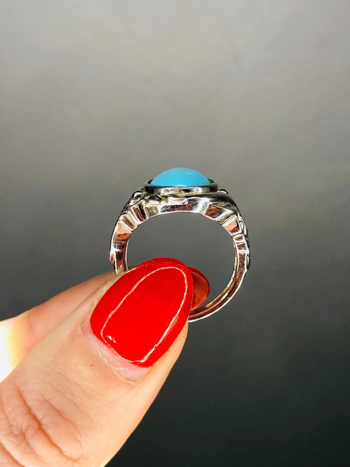 Sterling Turquoise Ring
