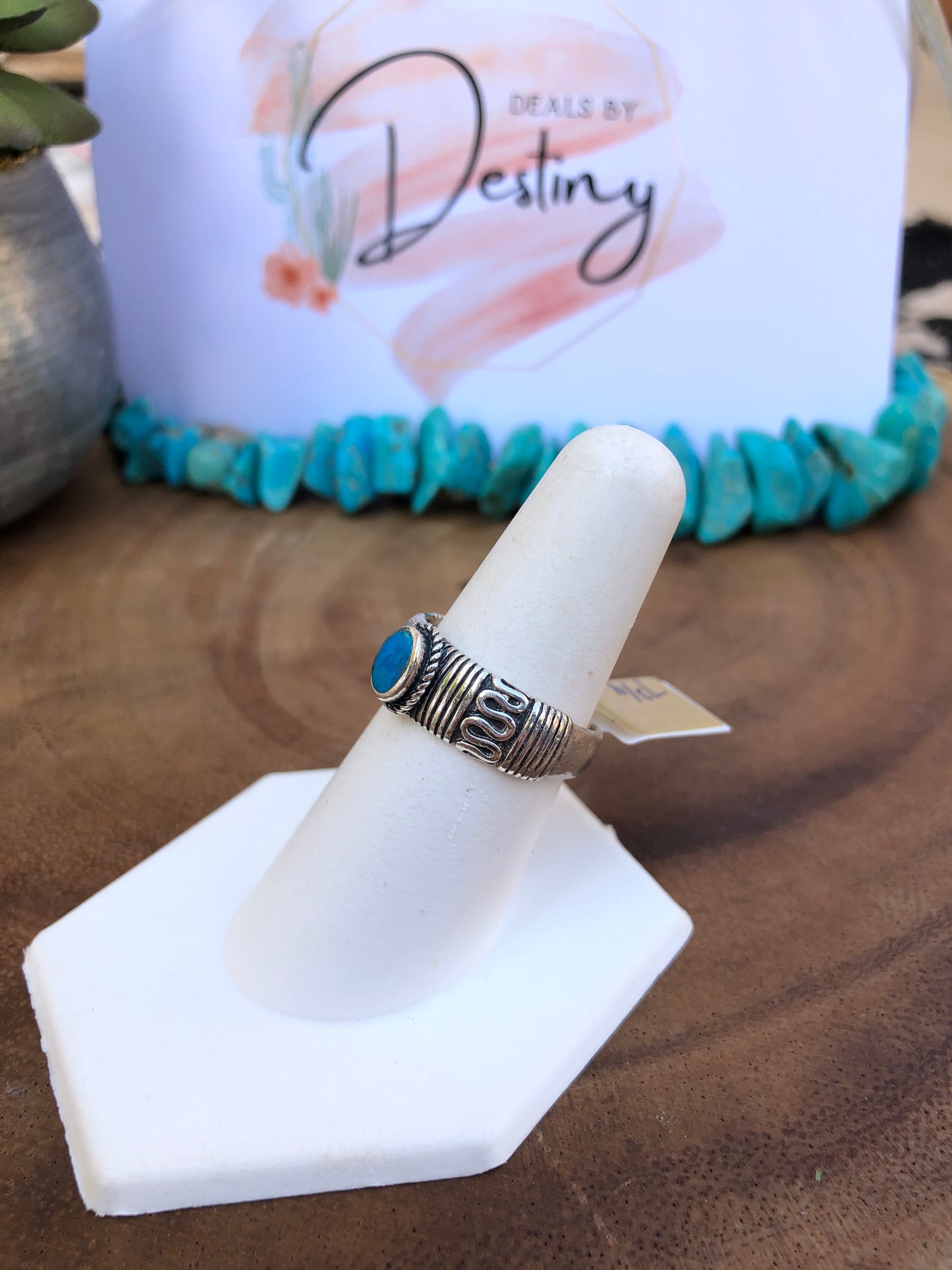 Sterling Silver Turquoise Ring