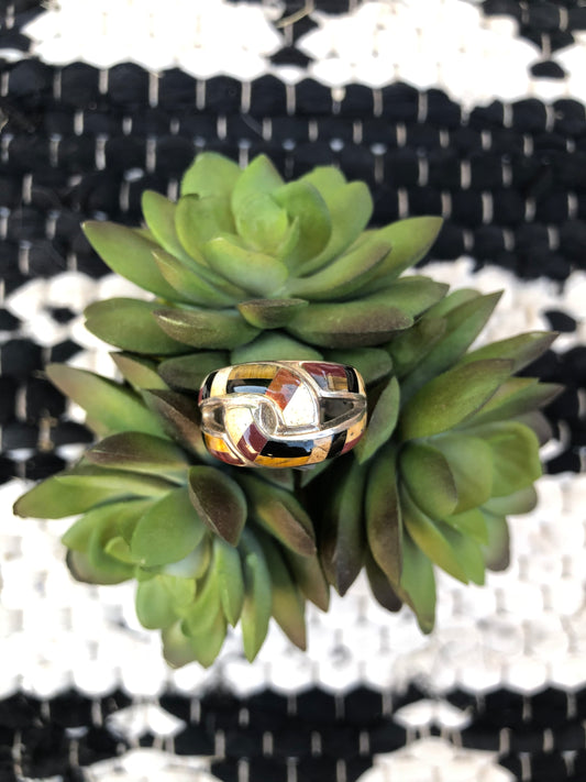 Sterling Silver Tigers Eye Ring