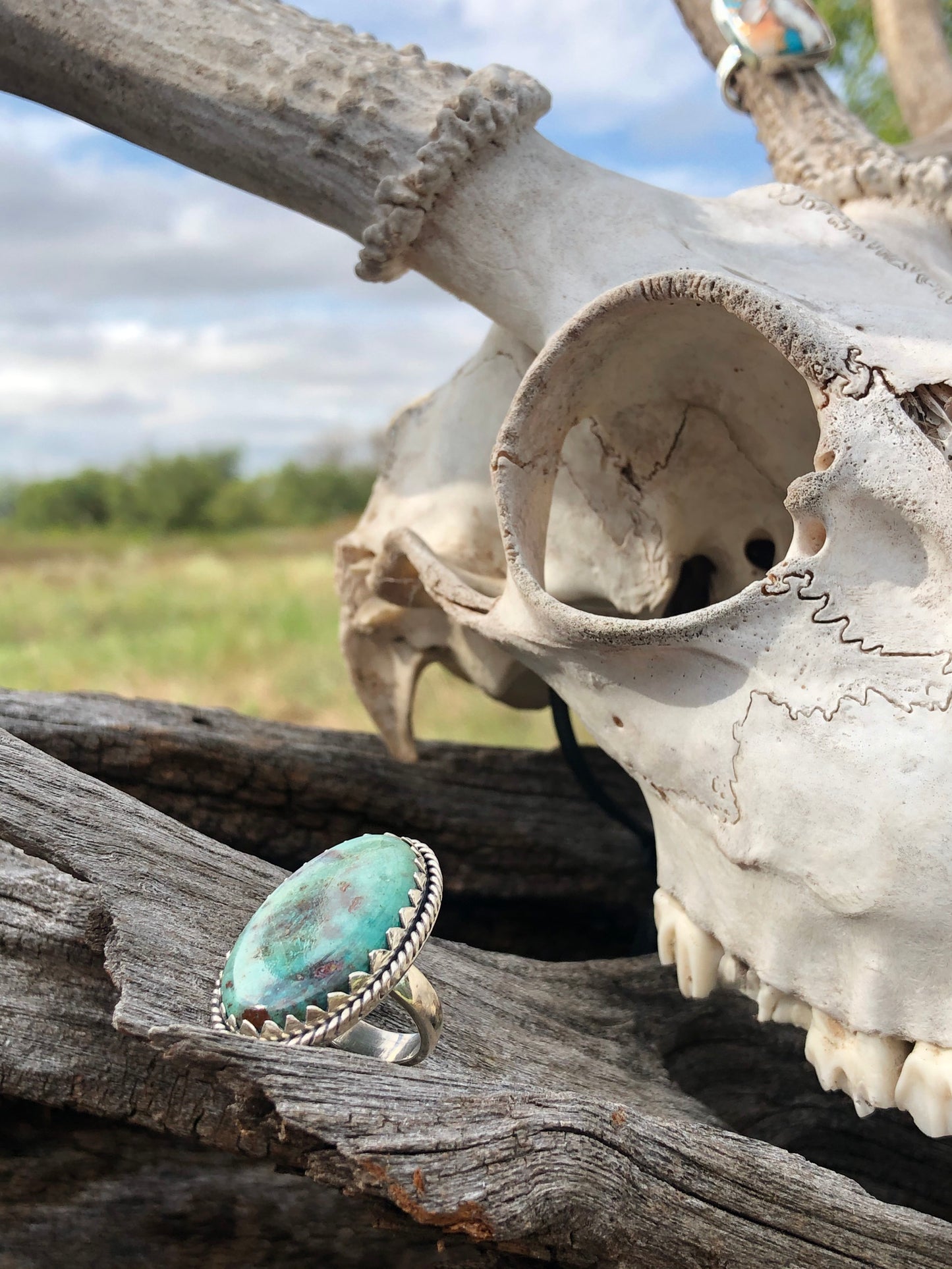 New Sterling Turquoise Ring
