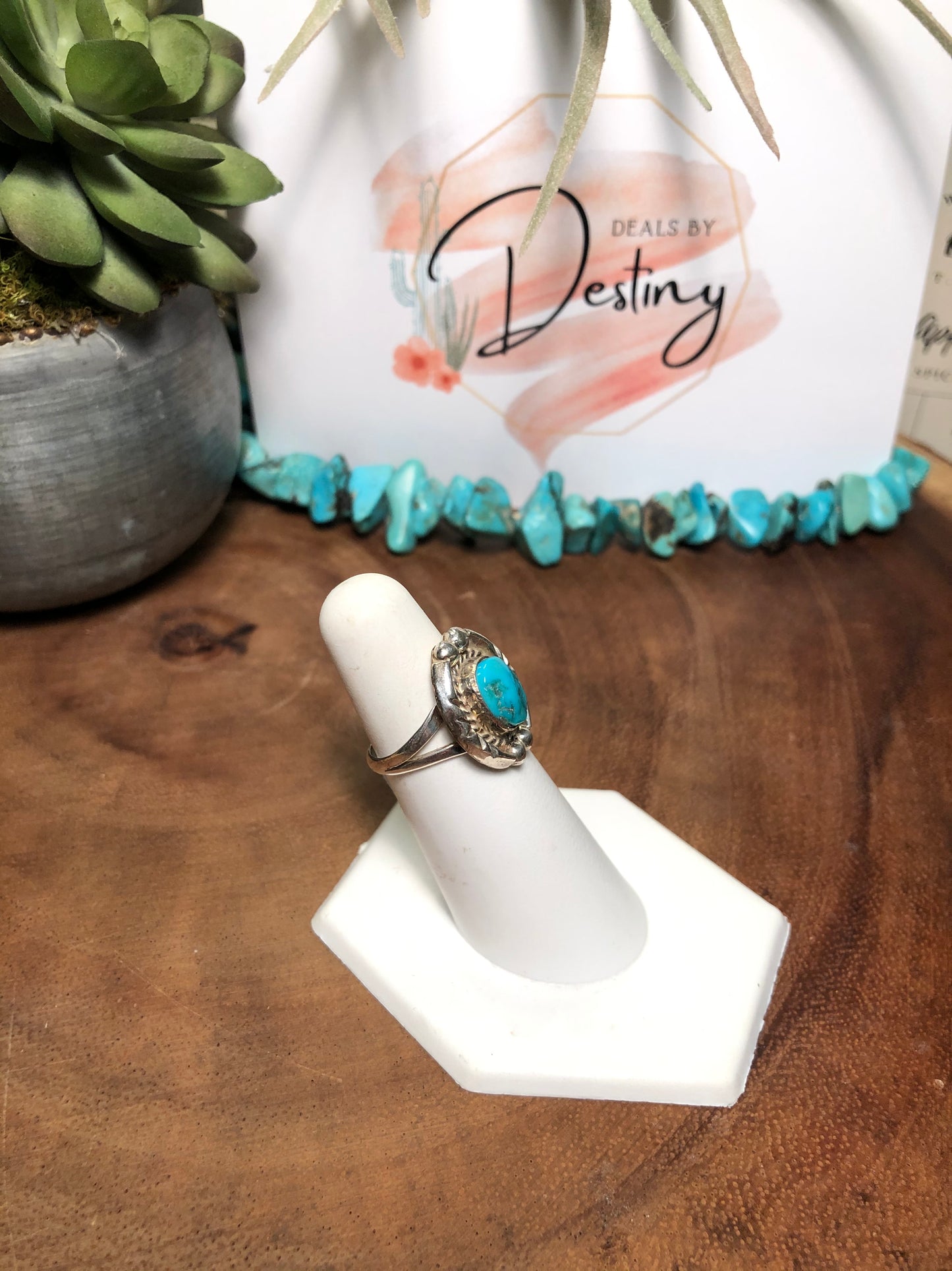 Sterling Silver Turquoise Ring