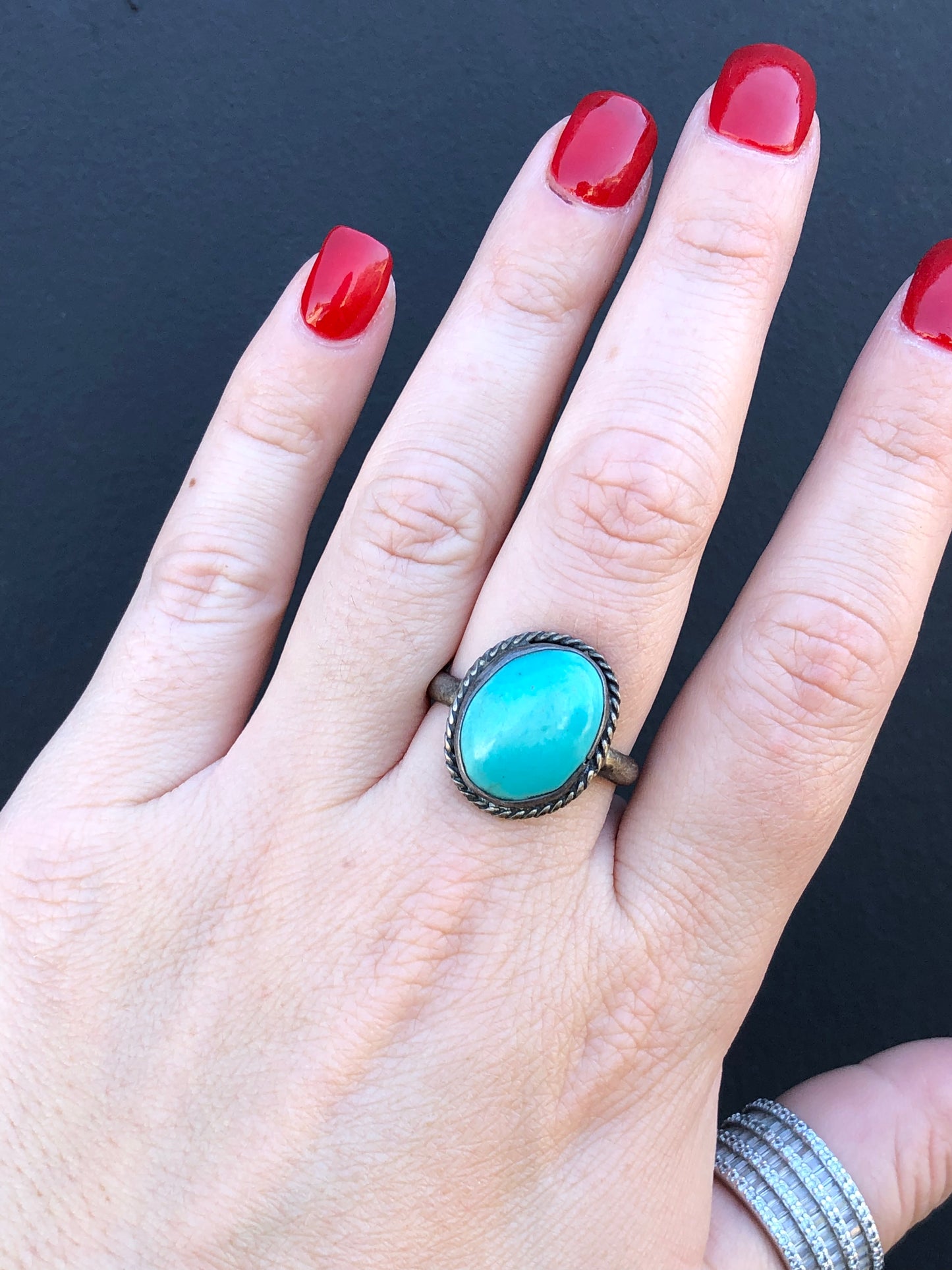 Sterling Turquoise Ring