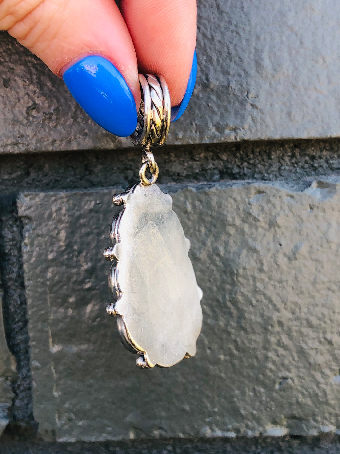 Sterling Silver Multi Stone Pendant