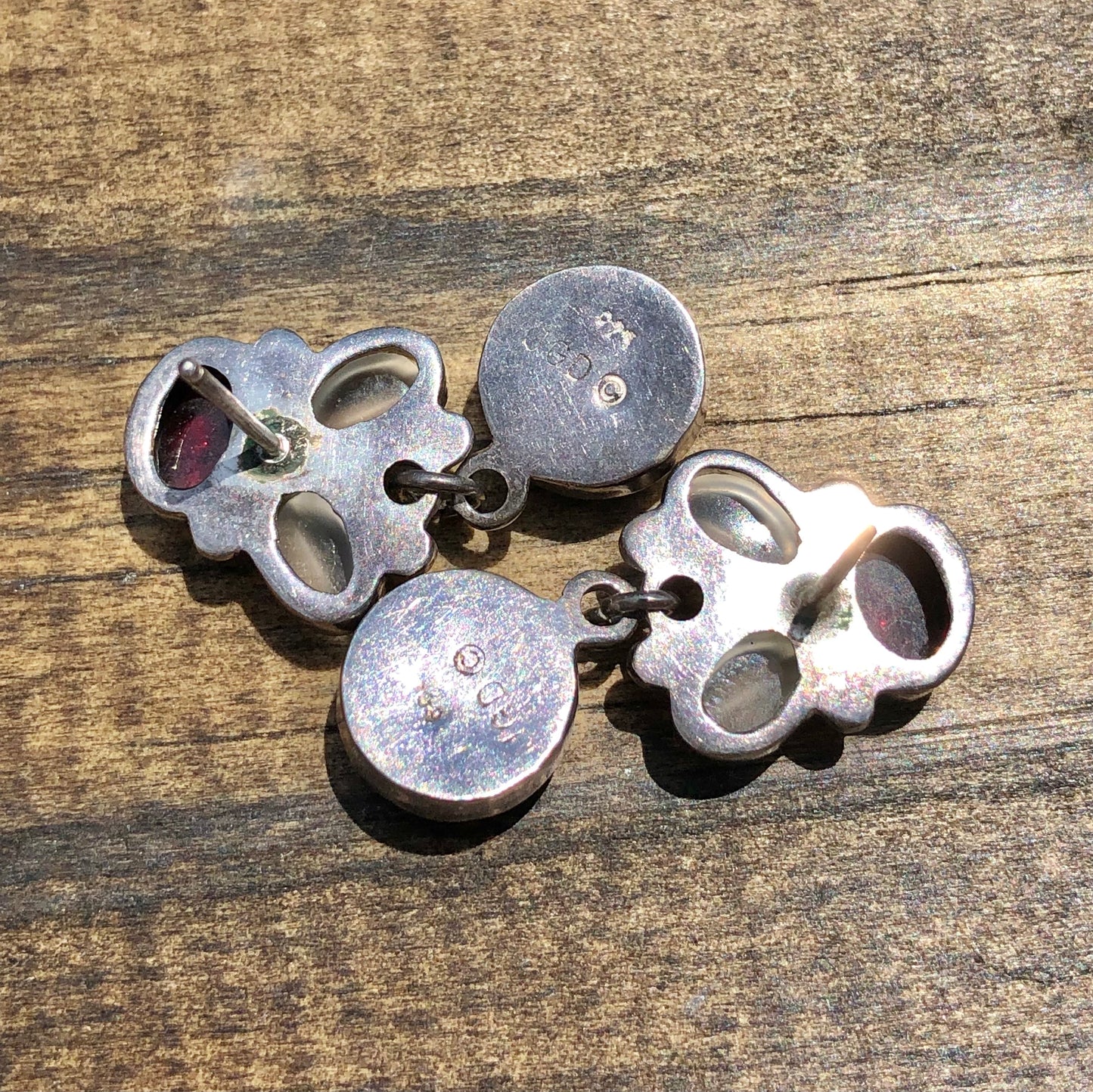 Sterling Multi-Stone Earrings