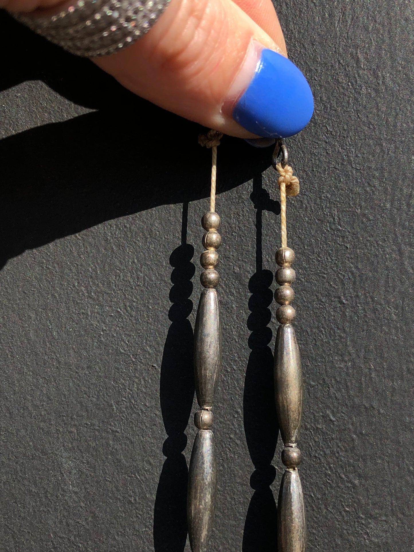 Old Pawn Sterling Coral Necklace