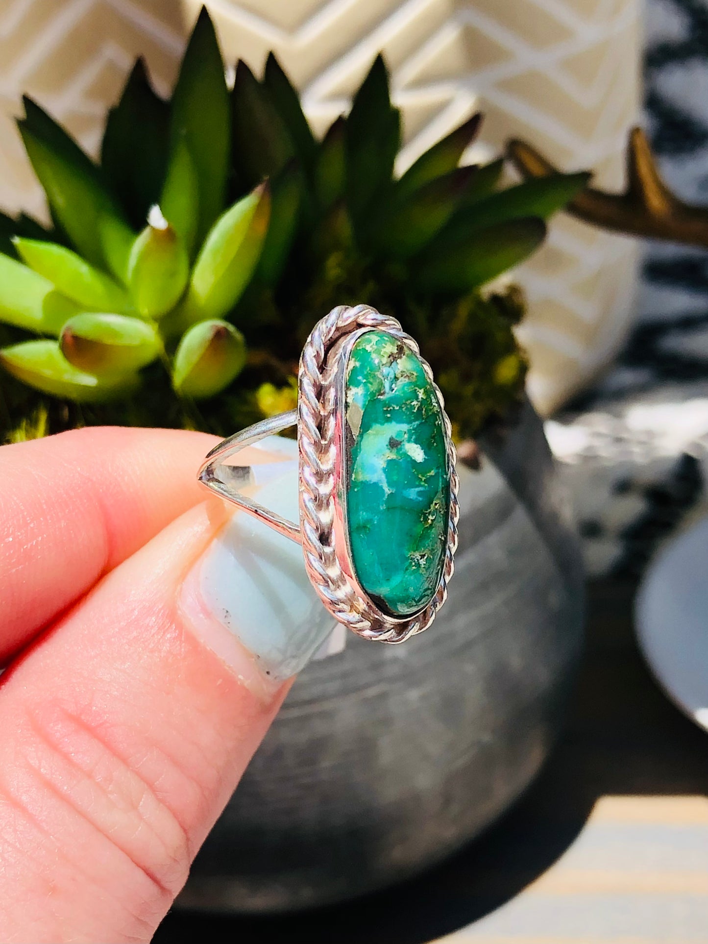 Sterling Turquoise Ring