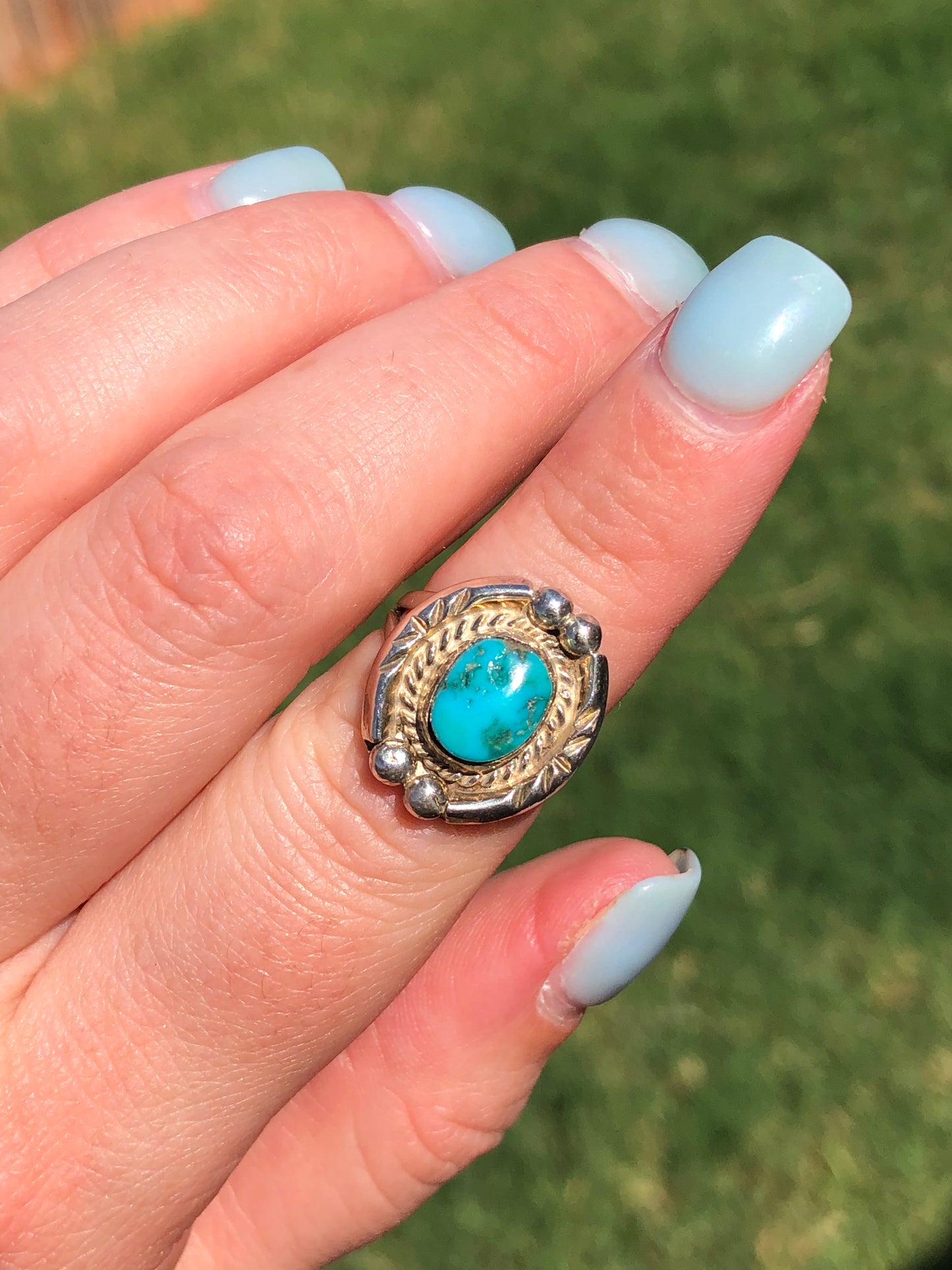 Sterling Silver Turquoise Ring