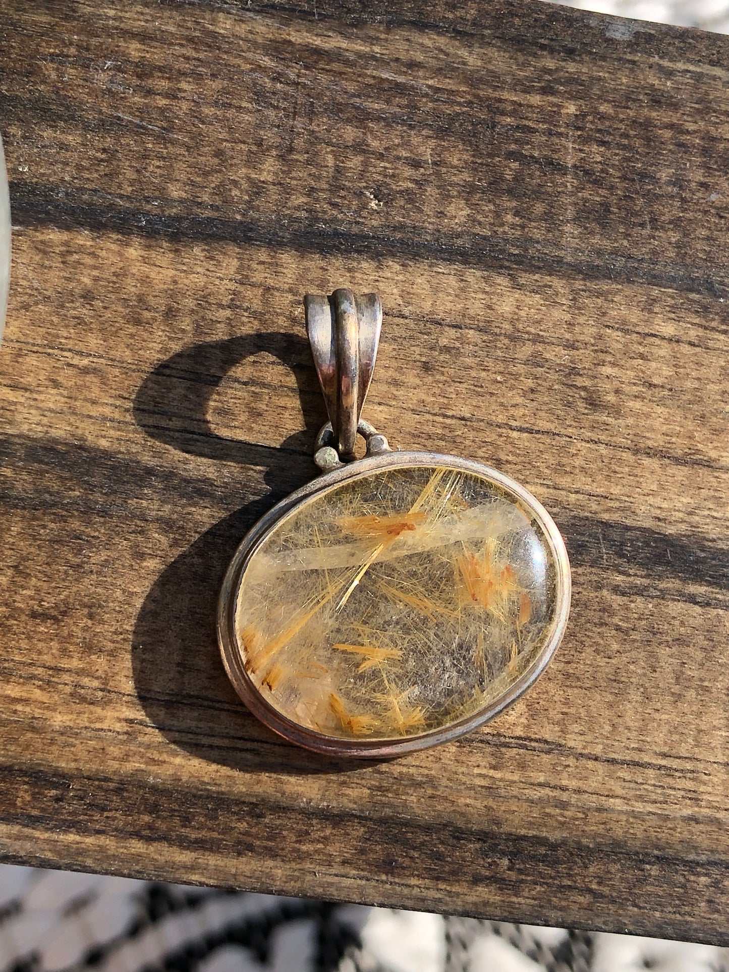 Sterling Agate pendant