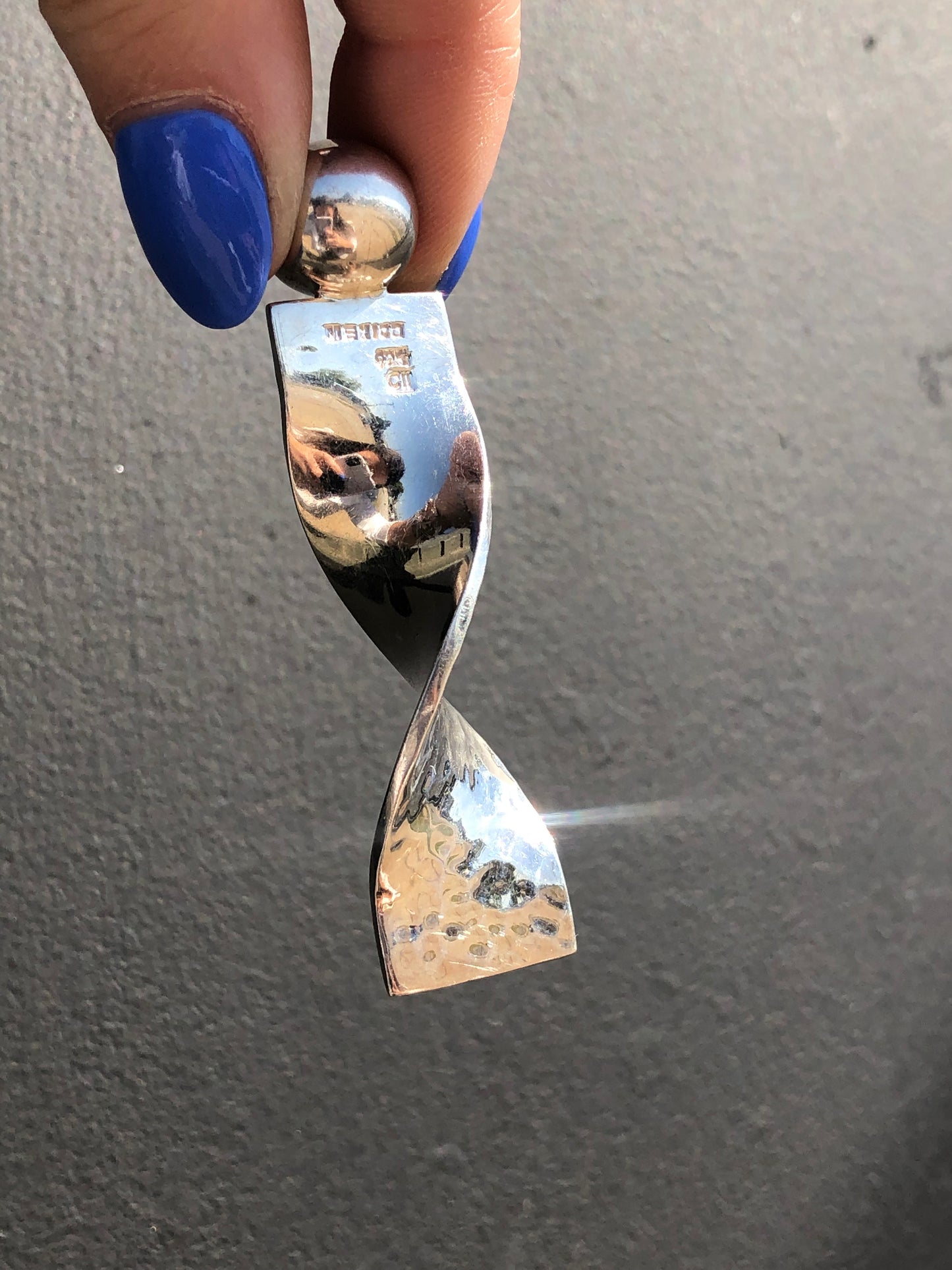 Sterling Twist Pendant