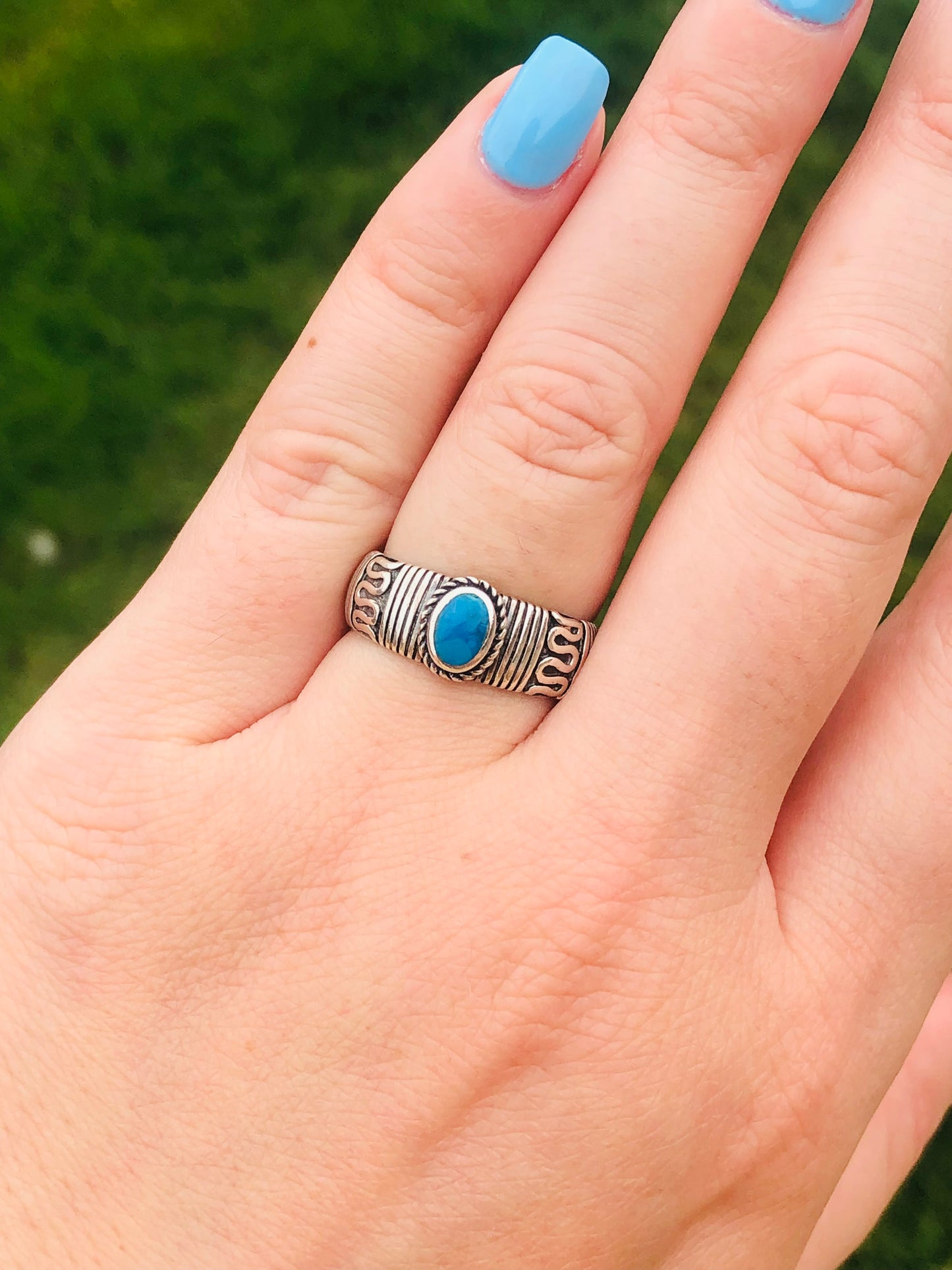 Sterling Silver Turquoise Ring